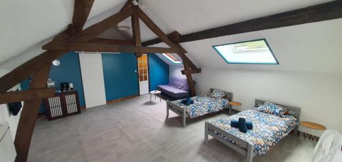 Saint-Vaury House | Gîte duplex Carosselle et Clarallen