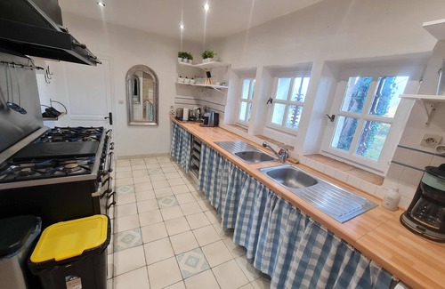 Vernou-sur-Brenne House | Gîte LA FUYE du Château de Jallanges for 15 pers, private swimming pool (12x2.5m)