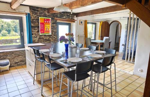 Laniscat House | Gîte Lann Avel Classé 3 étoiles WIFI CALME CAMPAGNE