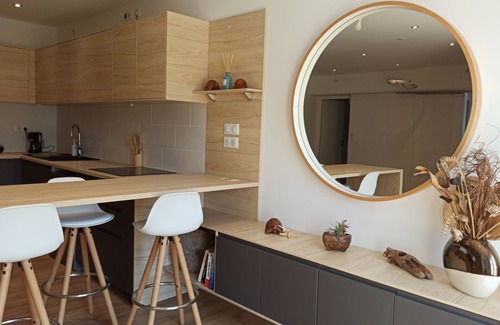 Pietracorbara Apartment | Gîte les Alizées, ground floor, 800m from the beach