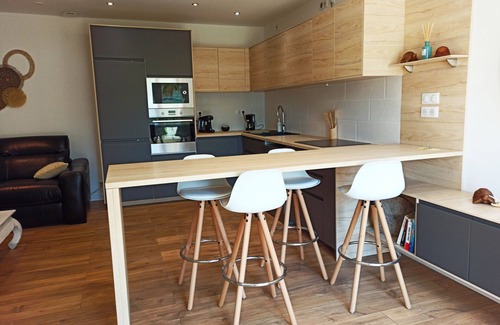 Pietracorbara Apartment | Gîte les Alizées, ground floor, 800m from the beach