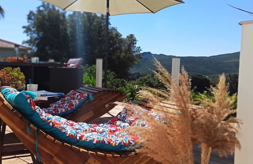 Pietracorbara Apartment | Gîte les Alizées, ground floor, 800m from the beach