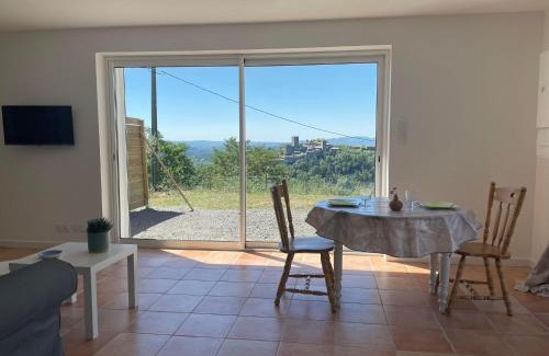 Largentiere House | Gîte Les Mimosas - 2 à 4 personnes - Vue imprenable