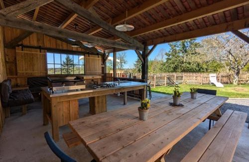 Ecuras House | Gîte pour 11 pers. avec piscine, jardin clos et animaux admis - FR-1-653-277