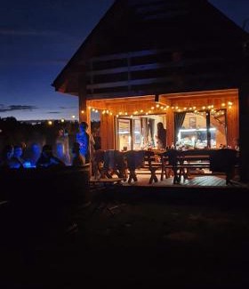 gmina Stezyca Ski Chalet | Górska chata na Kaszubach - balia na wyłączność, sauna, klimatyczne miejsce