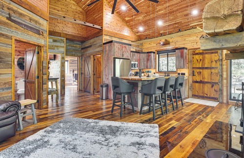 Galena Cabin | Galena Cabin on 20 Acres: 5 Mi to Downtown!