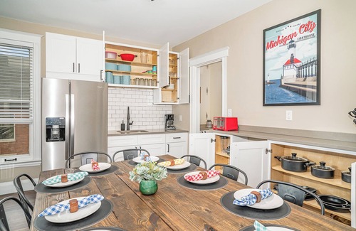 Michigan City Apartment | "Game On" Getaway! Upper Unit w/Infinite Fun!
