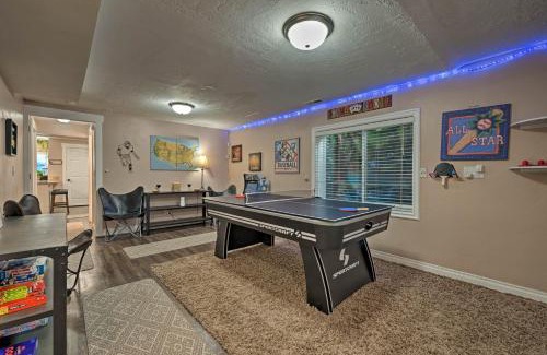 Bluffdale Apartment | Game Room and Hot Tub Salt Lake City Area Apt