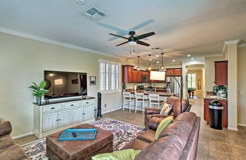 Estrella Mountain Ranch House | Game Room, Fenced Yard Estrella Oasis in Goodyear