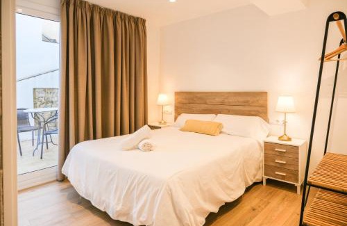 Besalu Apartment | Ganganell Àtic Apartamento con terraza en Besalú