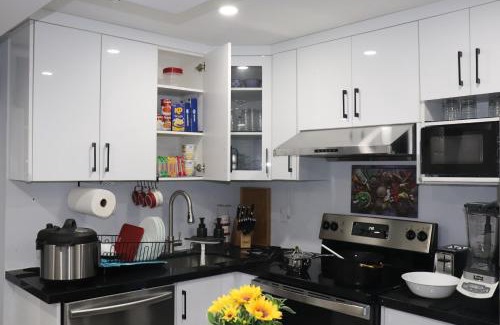 Brampton Apartment | Garden 2 BR Apt - Free Parking Wifi Laundry Workstation