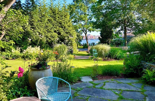 Kittery Apartment | Garden-Level Studio for 2 on the Harbor in Kittery, Maine!