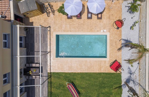 Nerokouros House | Garden View Villa - bikes, private pool, garden family home