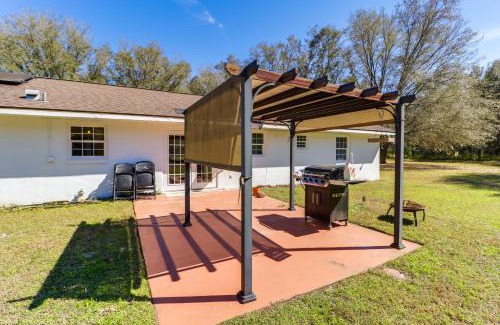 Dunnellon House | Gas Grill and Fire Pit Peaceful Dunnellon Home!