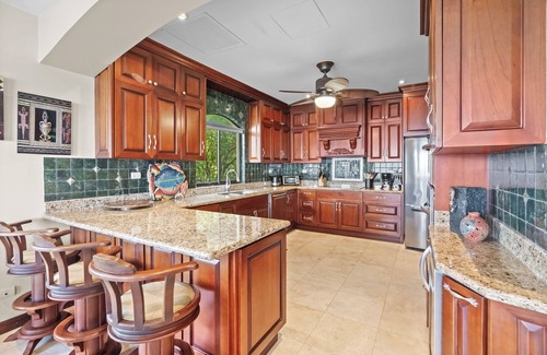 Playa Hermosa Condo | Gated Complex w/Pool - Oceanview Terrace w/BBQ