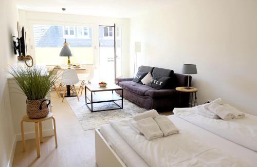 Westerland Apartment | Gemütliches 1-Zimmerappartement im Herzen Westerlands