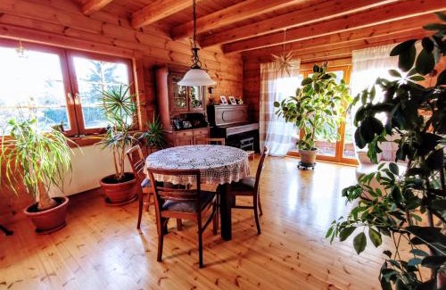 Schnepfenthal-Rodichen House | Gemütliches Blockhaus am Wald mit großem Garten