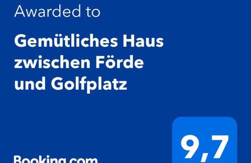 Kitzeberg House | Gemütliches Haus zwischen Förde und Golfplatz