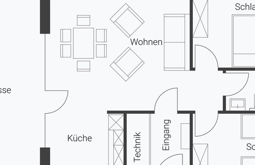 Klitten Apartment | Gemütliches Schwedenhaus Bjarne #1 - Skan-park Ferienhäuser & Tiny Houses am Bärwalder See