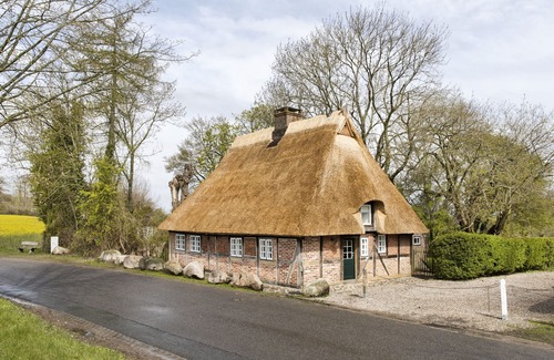 Damp House | Gem under thatch with historic wood-burning stove and dreamlike garden