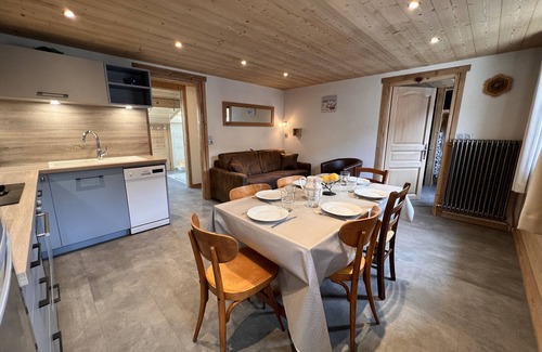 Pers-Jussy Apartment | Gentianes flat 4 - Apartment 3* village center, near ski slope for 7/8 people