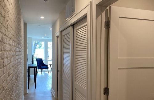 Georgetown Apartment | Georgetown, New Boutique Apt, Historic Bldg, 2BR 1BA, private deck