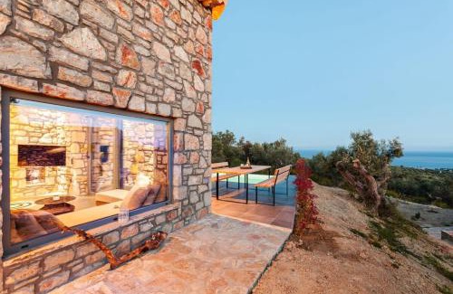 Pylos-Nestoras Villa | Gerakada Exclusive-Seaview Villa with Private Pool