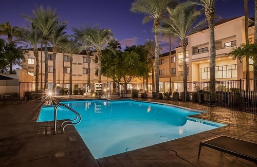Chandler Apartment | Get Ready for Blissful Getaway! Comfortable Unit, Pool, Hot Tub & Sun Terrace!