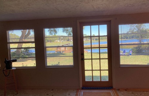Interlachen House | Get your Bass down here! Bass fishing + bird watching in 2 private access lakes.