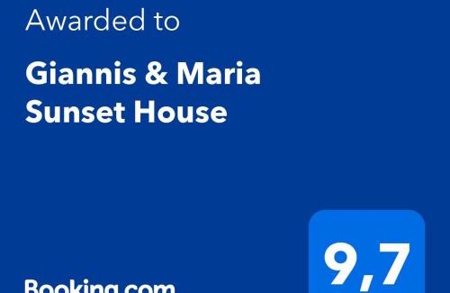 Zia House | Giannis & Maria Sunset House