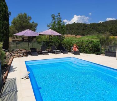 Cazedarnes House | Gite Charlrose at La Platriere