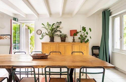 Ronsenac House | Gite Chez Grigri pour max 11 pers avec piscine chauffée et jardin