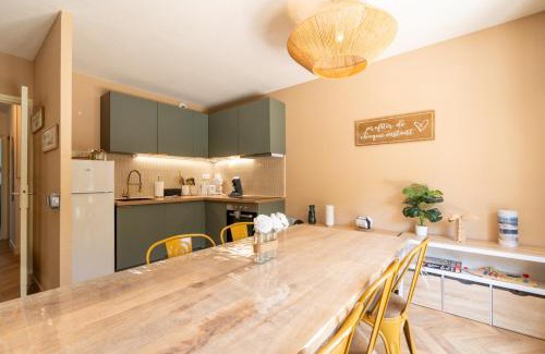 Saint-Josse Apartment | Gite "Douce Campagne" - Terrasse - 3 Chambres - Lits King & Queen size, lits superposés