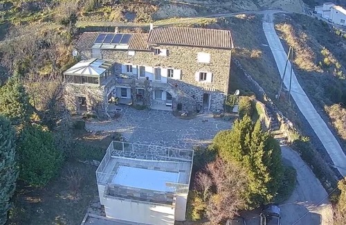 Rochessauve House | Gîte in Ardèche with swimming pool and magnificent view of the valley