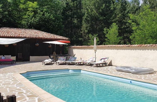 Prechac House | Gite With Private Pool Set Within The Forest