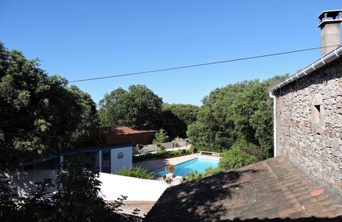 Anduze Apartment | GITES DE PLOS CHALET 10MN D'ANDUZE/SPA/PISCINE/CLIM/WIFI 2 to 4 pers N°1