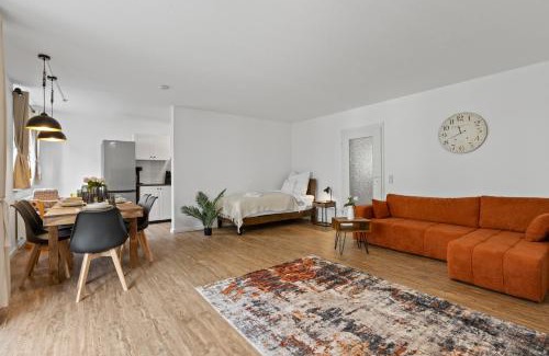 Kempten Apartment | Glücksfewo71, Garage,Innenstadt,Berge,Terrasse,5Personen
