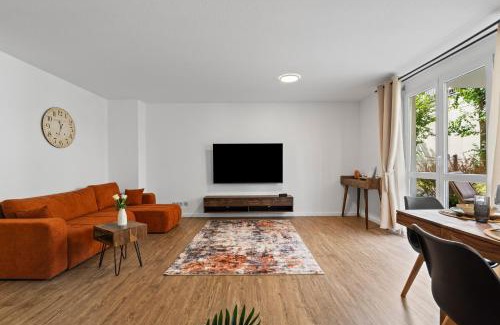 Kempten Apartment | Glücksfewo71, Garage,Innenstadt,Berge,Terrasse,5Personen