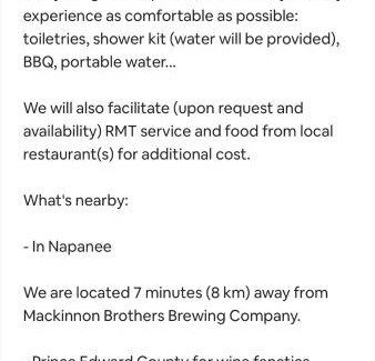 Greater Napanee Other | Glampanee - off grid