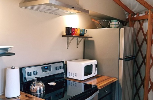 Clyde Cabin | Glamping at its finest - riverfront yurt, 30-minutes west of Asheville