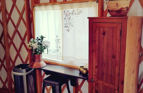 Clyde Cabin | Glamping at its finest - riverfront yurt, 30-minutes west of Asheville