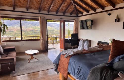 Villa de Leyva Ski Chalet | Glamping El Sol Mirador Jarana Villa de Leyva