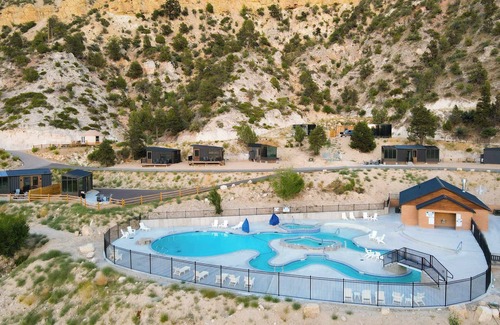 Orderville RV Rental | Glamping Tent #8 with AC, Heat, and Private Bath