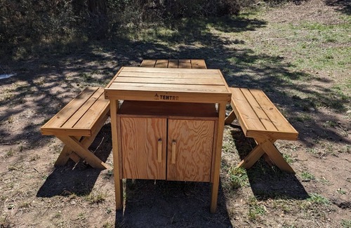 Vanderpool RV Rental | Glamping Tents 1, 2, 3