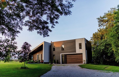 Hamilton Township House | GLAS HOUSE! Unique Scandinavian inspired modern home