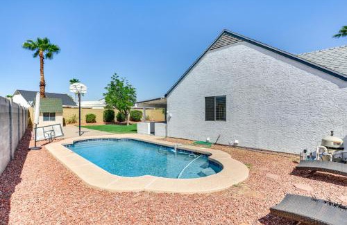 Overland Trail House | Glendale Home with Pool, Basketball and BBQ!