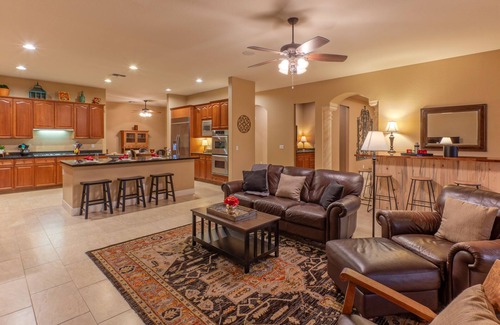 Gold Canyon House | Gold Canyon LUX, Mt VIEWS, POOL w/Opt Heat, Spa, Fire Pit, Theater & Arcade, 2 Garage Spaces