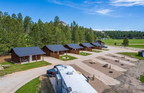 Custer Cabin | Gold Valley Camp Cabin 4 | 1 Bed, 1 Bath
