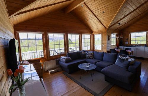 Selfoss House | Golden Circle Vacation Home with hot tub & fire place