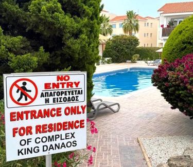 Paphos Apartment | Golden Hour at King Danaos